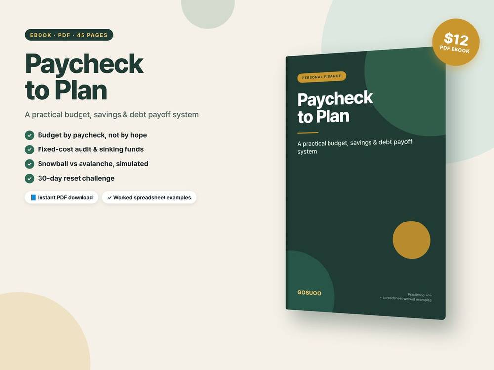 Paycheck to Plan preview